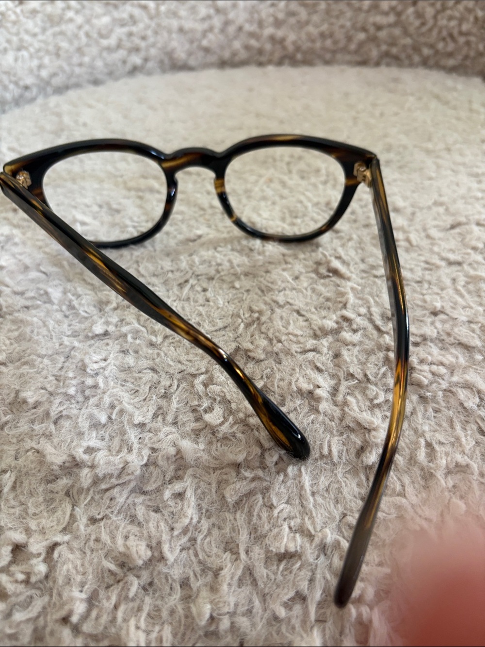 Oliver Peoples tortoise Sheldrake Eyeglass Frames - Picture 4 of 6